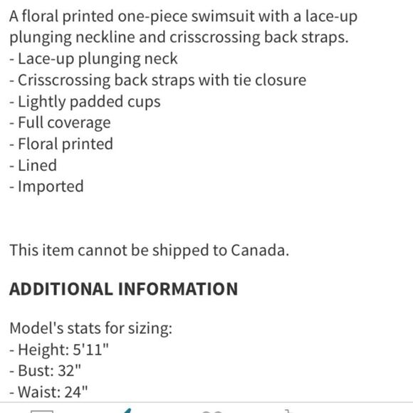 Laundry by Design Flowerpot Dotty Dot swimsuit. M - Picture 4 of 5